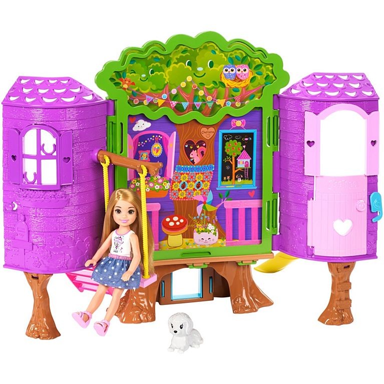 a barbie treehouse