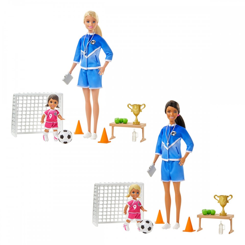 soccer coach barbie