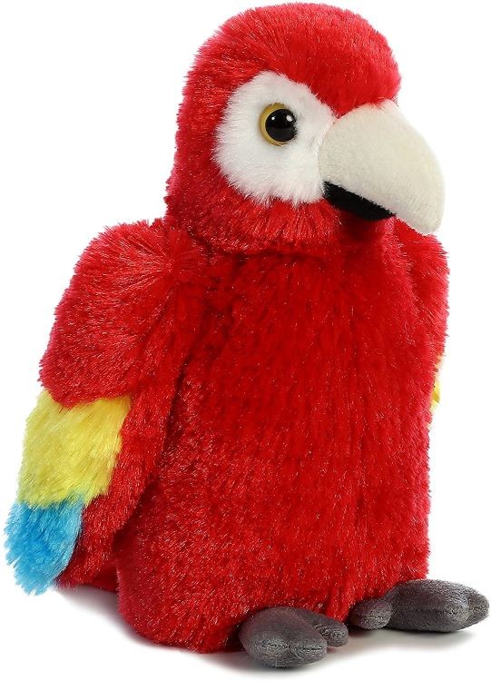 wild republic huggers scarlet macaw