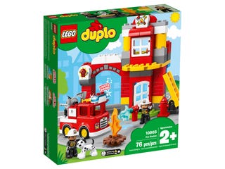 Lego Duplo Fire Station Teton Toys