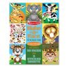 Reusable Sticker Pad- Crazy Animals Make a Face
