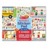Reusable Sticker Pad- My Town