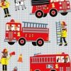 Firetrucks Foil Stickers - Image 2