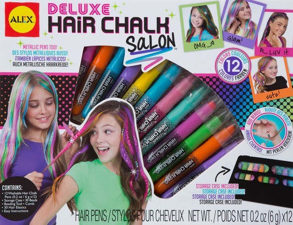 Deluxe Hair Chalk Salon | Teton Toys