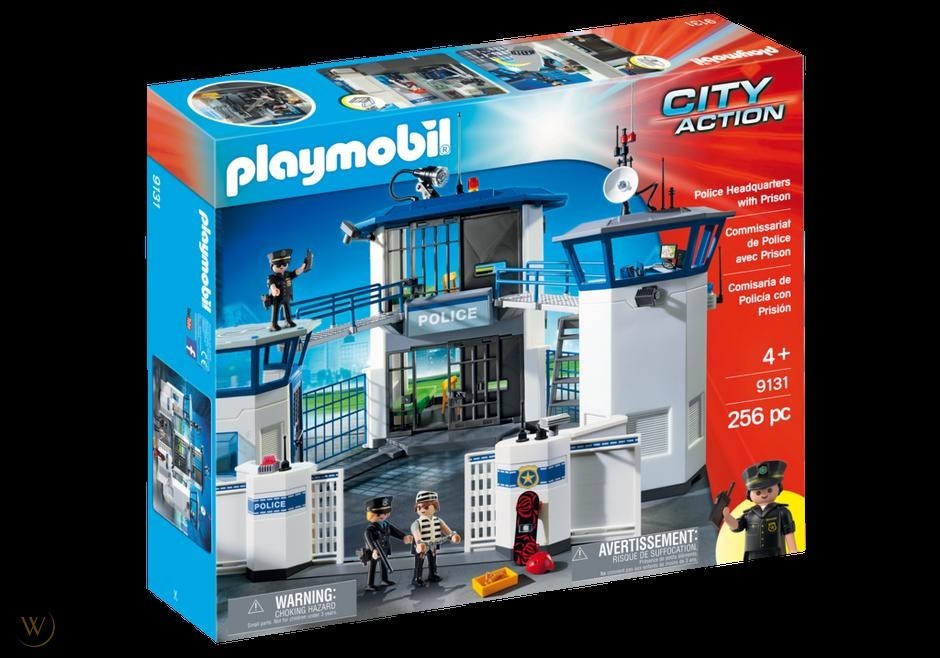 Playmobil City Action 9131 Commissariat de police avec prison