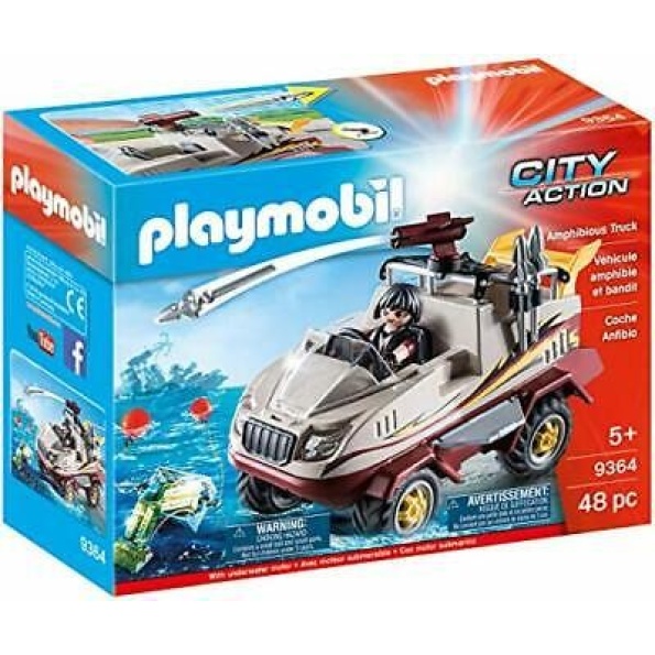 Playmobil 9468 Firefighters with Pump - Toys