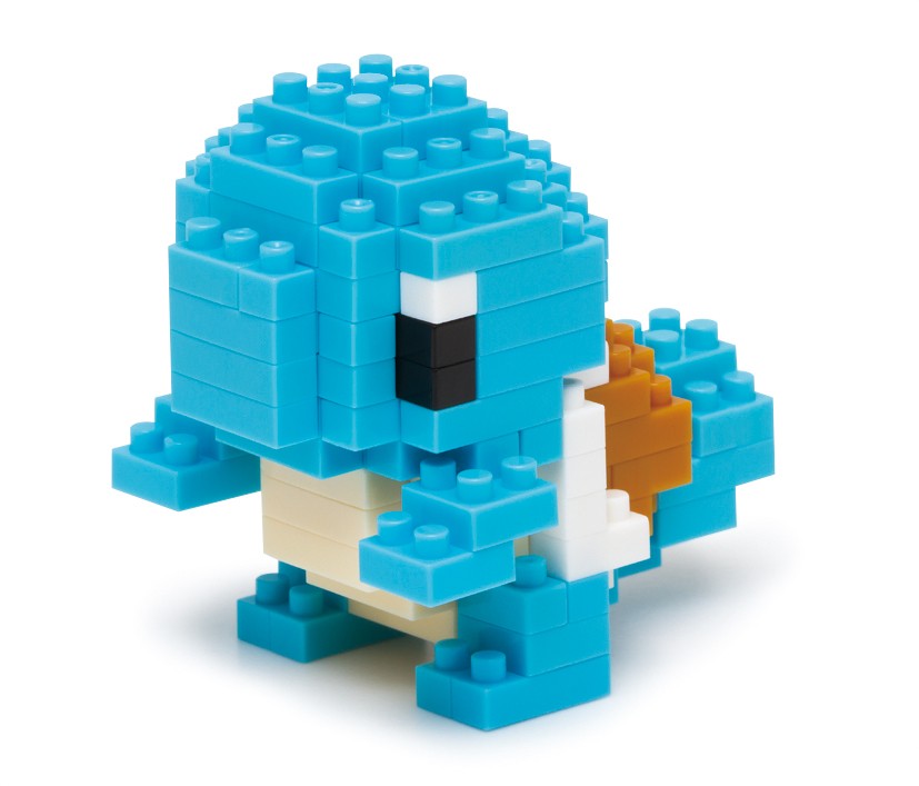 Nanoblocks- Pokemon (Squirtle) - Teton Toys