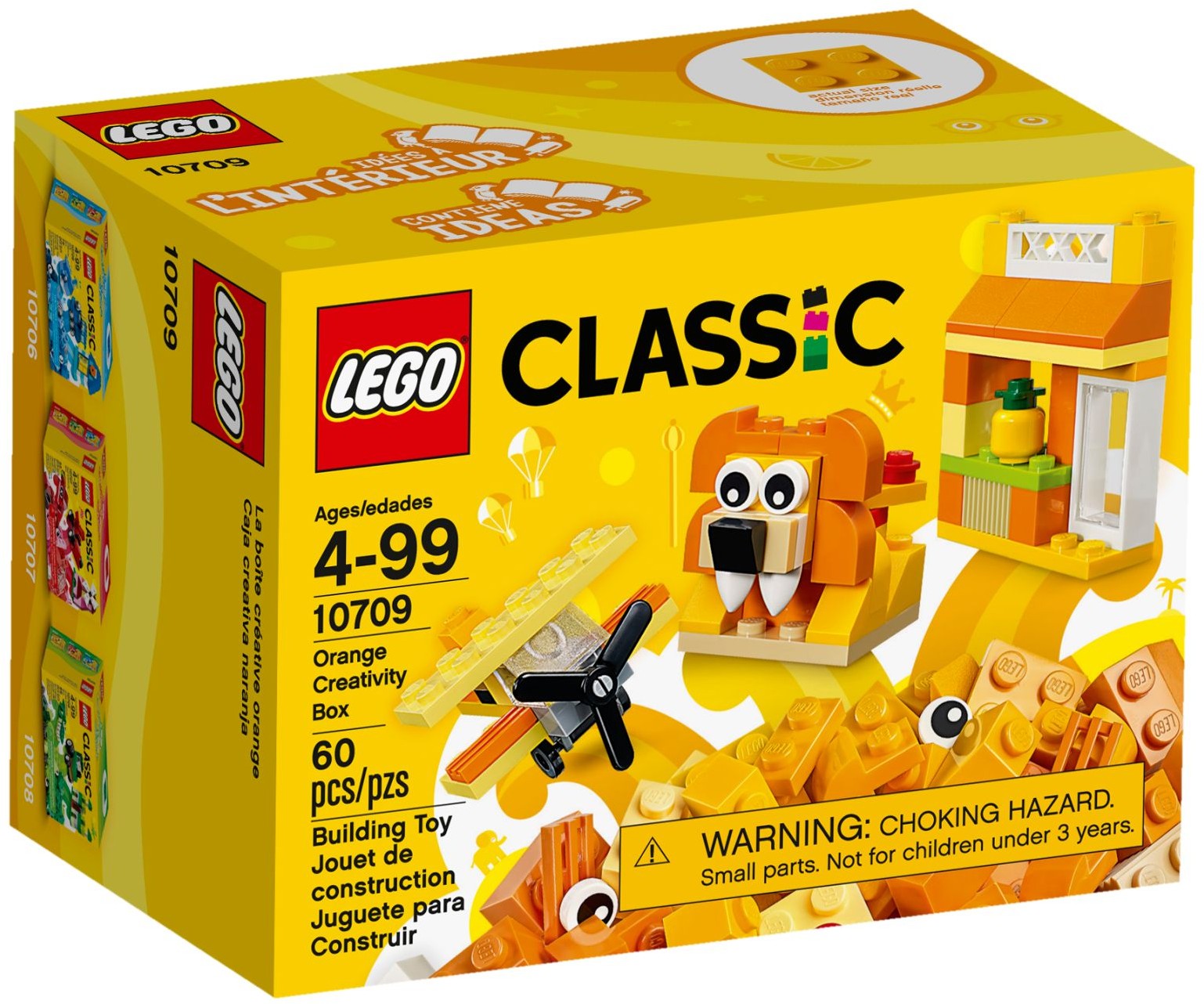 lego orange creativity box
