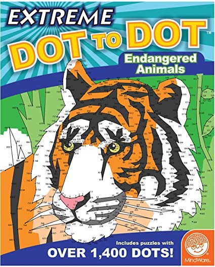 Extreme Dot To Dot Endangered Animals Teton Toys