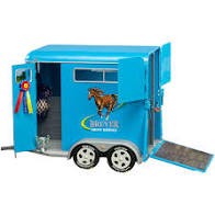 Traditional Series- Two Horse Trailer | Teton Toys