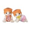 Calico Critters Twins- Maple Cat