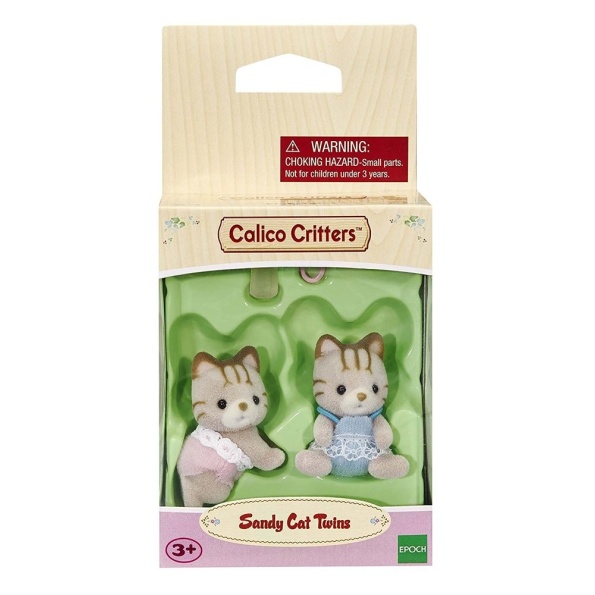 Calico Critters Triplets Persian Cat Teton Toys