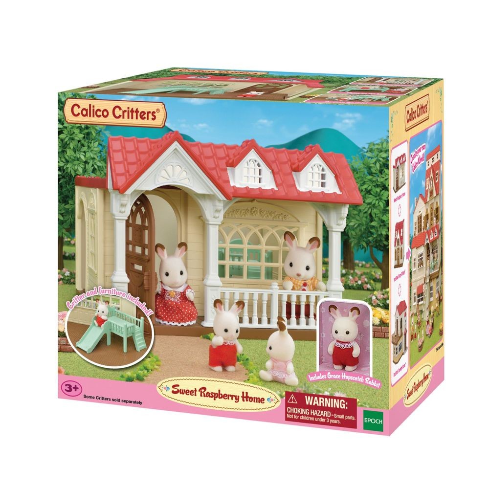 Calico Critters- Sweet Raspberry Home - Teton Toys