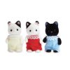 Calico Critters Triplets- Tuxedo Cat