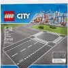 Lego- City 7280 Straight and Crossroad Plates