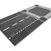 Lego- City 7280 Straight and Crossroad Plates - Image 2