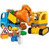 Lego- Duplo 10812 Truck and Trackbed Excavator - Image 2