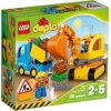 Lego- Duplo 10812 Truck and Trackbed Excavator