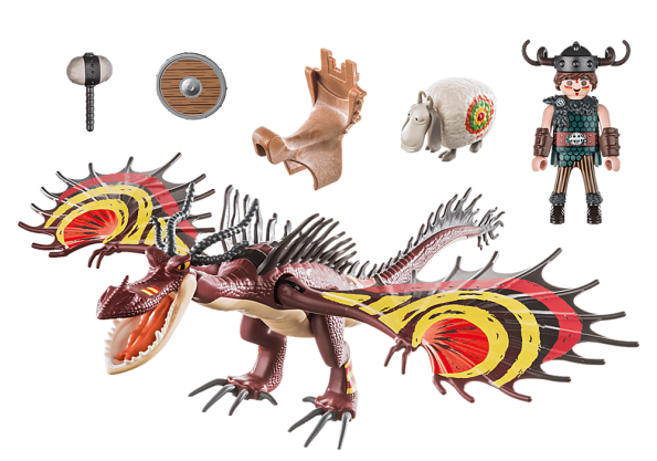 Playmobil 70731 Dragon Racing: Snotlout and Hookfang - Image 2