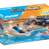 Playmobil 70534 Pick-Up with Speedboat