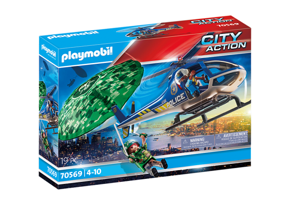 Playmobil 70569 Police Parachute Search
