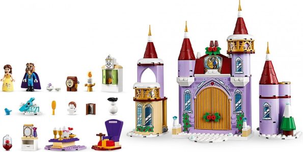 Lego- Disney Princess 43180 Belle's Castle Winter Celebration - Image 4