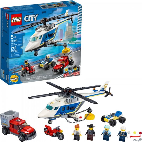 Lego- City 60243 Police Helicopter Chase - Image 4