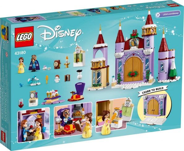 Lego- Disney Princess 43180 Belle's Castle Winter Celebration - Image 3