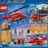 Lego- City 60281 Fire Rescue Helicopter - Image 2