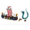 Lego- Creator 31132 Viking ship and the Midgar Serpent - Image 2