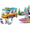Lego- Friends 41681 Forest Camper Van and Sailboat - Image 3