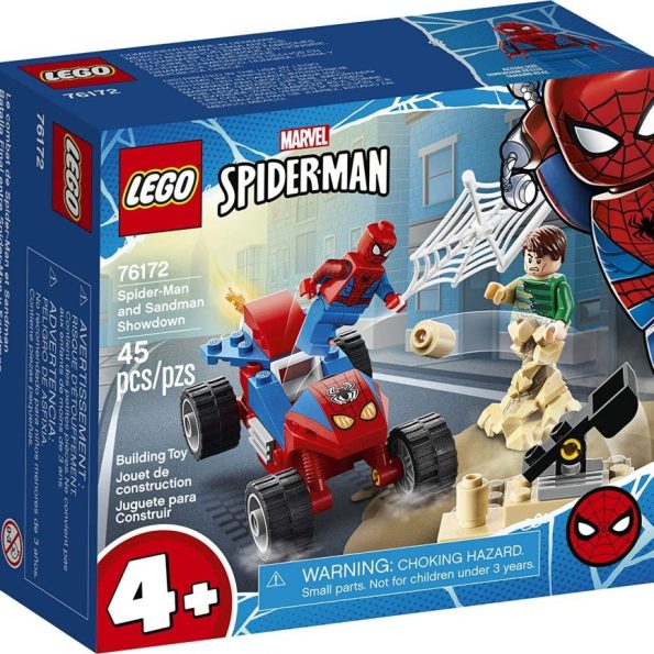 Lego- Super Heroes Marvel 76172 Spider-Man and Sandman Showdown