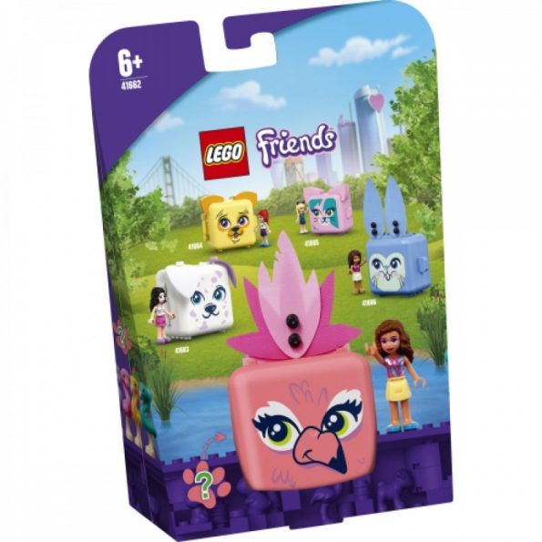 Lego- Friends 41662 Olivia's Flamingo Cube