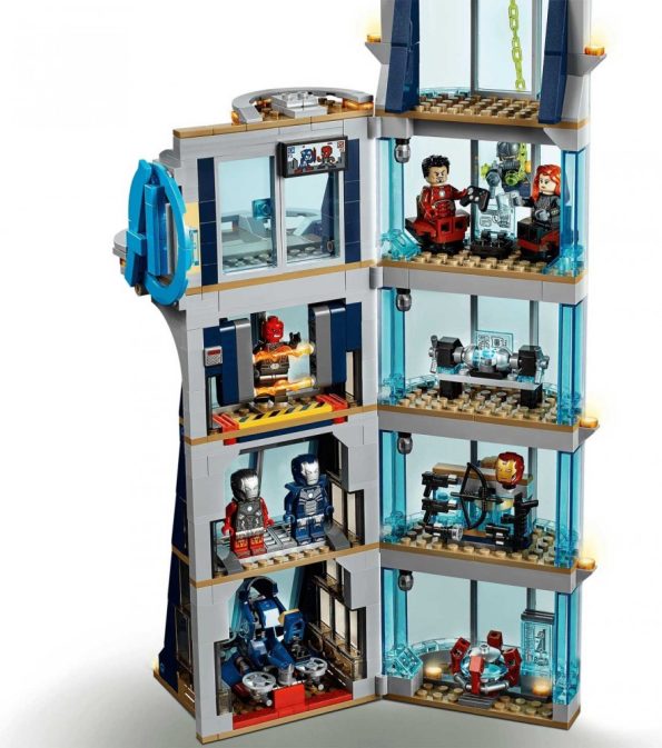 Lego- Super Heroes Marvel 76166 Avengers Tower Battle - Image 2