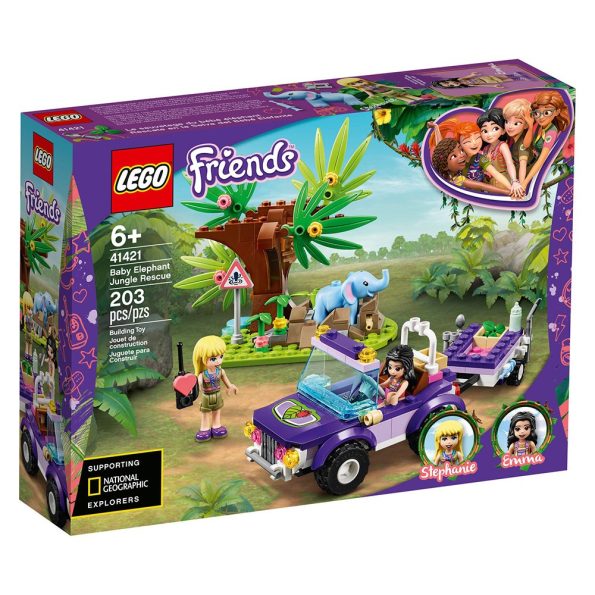 Lego- Friends 41421 Baby Elephant Jungle Rescue
