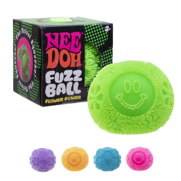 Nee Doh- Flower Power Fuzz Ball