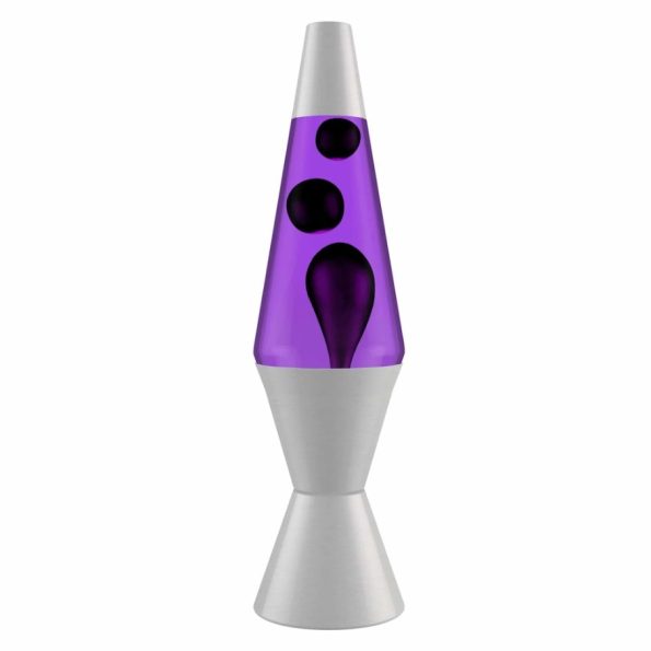Lava Lamp- Black/Purple (14.5 in)