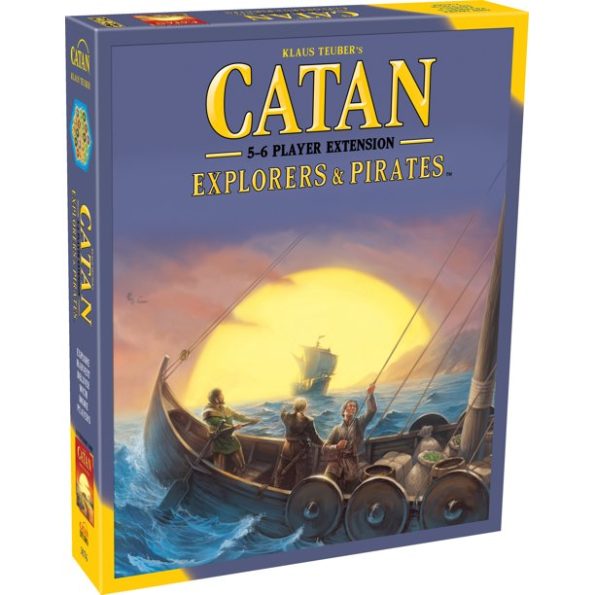 Settlers of Catan- Explorers & Pirates (5-6 Player Expansion)