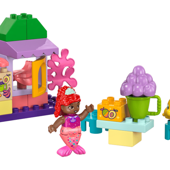 Lego- Duplo 10420 Ariel and Flounder's Cafe Stand