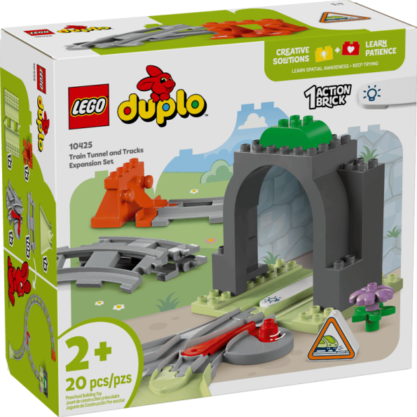 Lego- Duplo 10425 Train Tunnel and Tracks Expansion