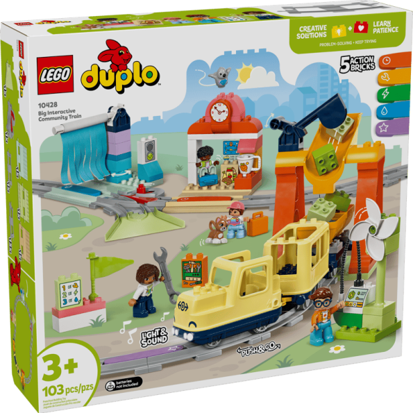 Lego- Duplo 10428 Big Interactive Community Train