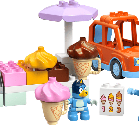 Lego- Duplo 10458 Ice Cream Trip with Bluey