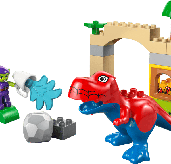 Lego- Duplo 10463 Dinosaur Spidey-Rex vs. Green Goblin