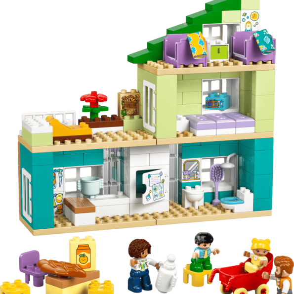 Lego- Duplo 10470 3 in 1 Modern Family House with Figures