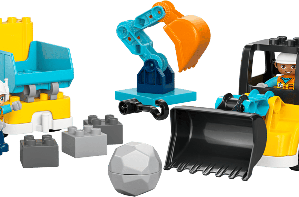 Lego- Duplo 10475 3 in 1 Construction Vehicles