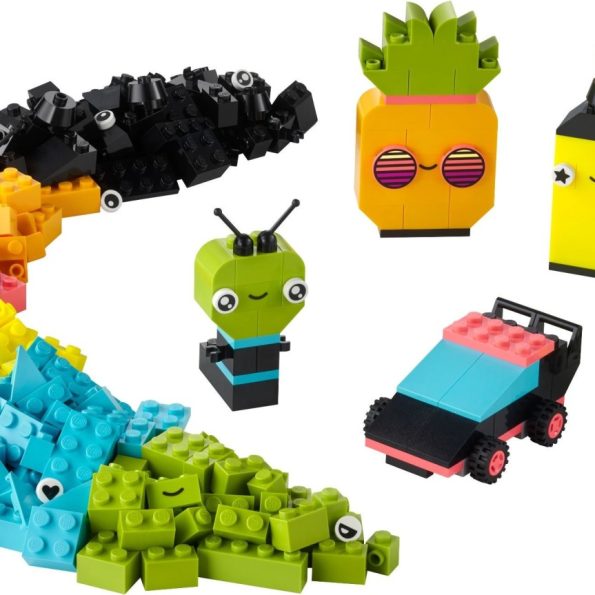 Lego- Classic 11027 Creative Neon Fun