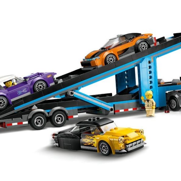 Lego- City 60408 Car Transporter with Sports Cars
