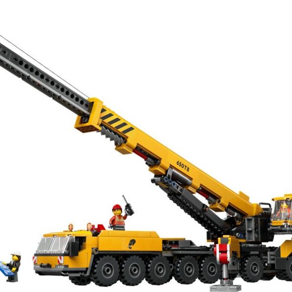 Lego- City 60409 Yellow Mobile Construction Crane