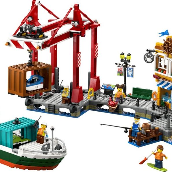 Lego- City 60422 Seaside Harbor with Cargo Ship