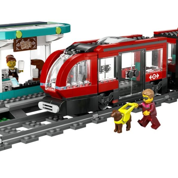 Lego- City 60423 Downtown Streetcar Station